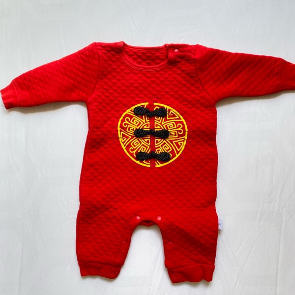 🧧Chinese new year baby romper - Picture 4 of 5